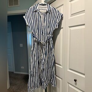 Zara striped dress